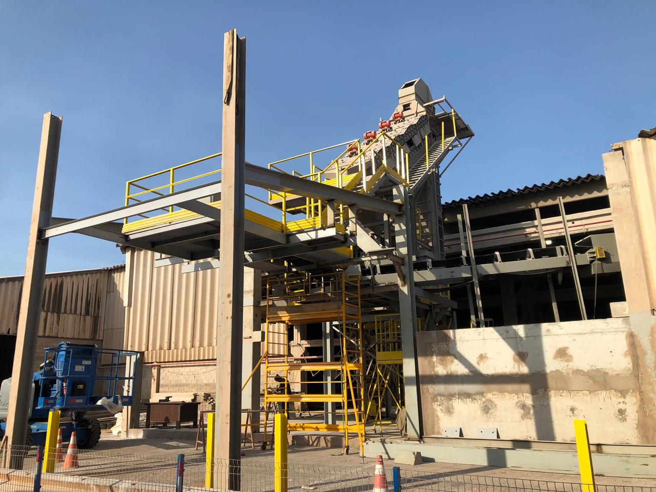 Peneiramento 120 ton/h